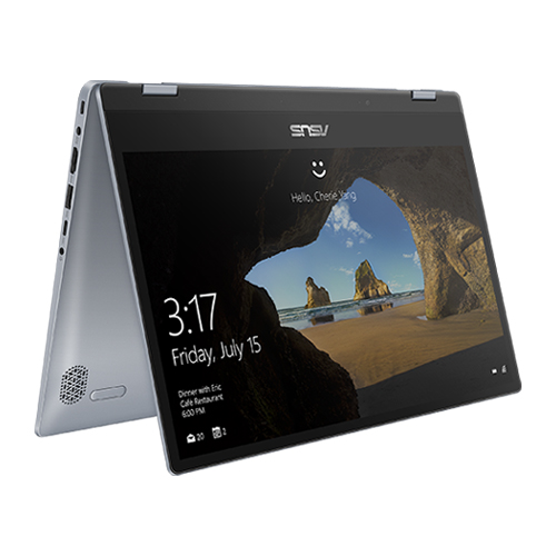ASUS VivoBook Flip 14 TP412FA/ Core i3-10110U/ RAM: 4GB/ SSD: 128GB/ Fingerprint/ Win 10 Home/ 14" FHD-Touch